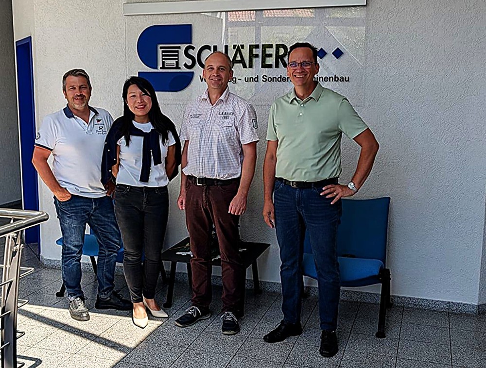 Fides Global Link, Almanya'daki aparat ve özel makine ortağı Schaefer ile